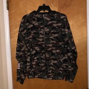 Camo Wind-Breaker